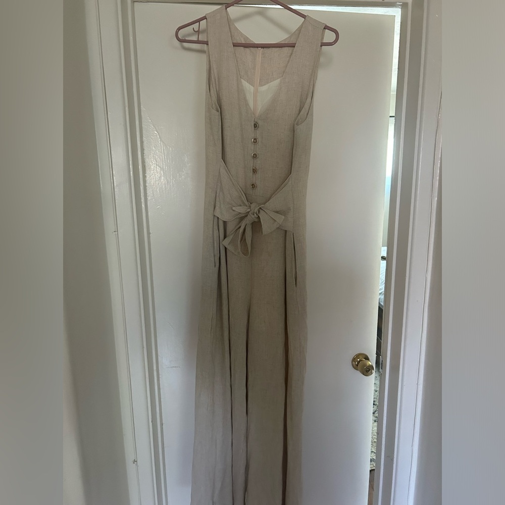 Linen jumpsuit